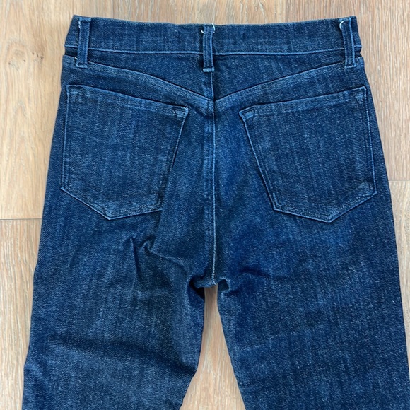 J Brand High Waisted Skinny Jeans - Resolute Dark Blue Jeans - Size 26 - Picture 5 of 16